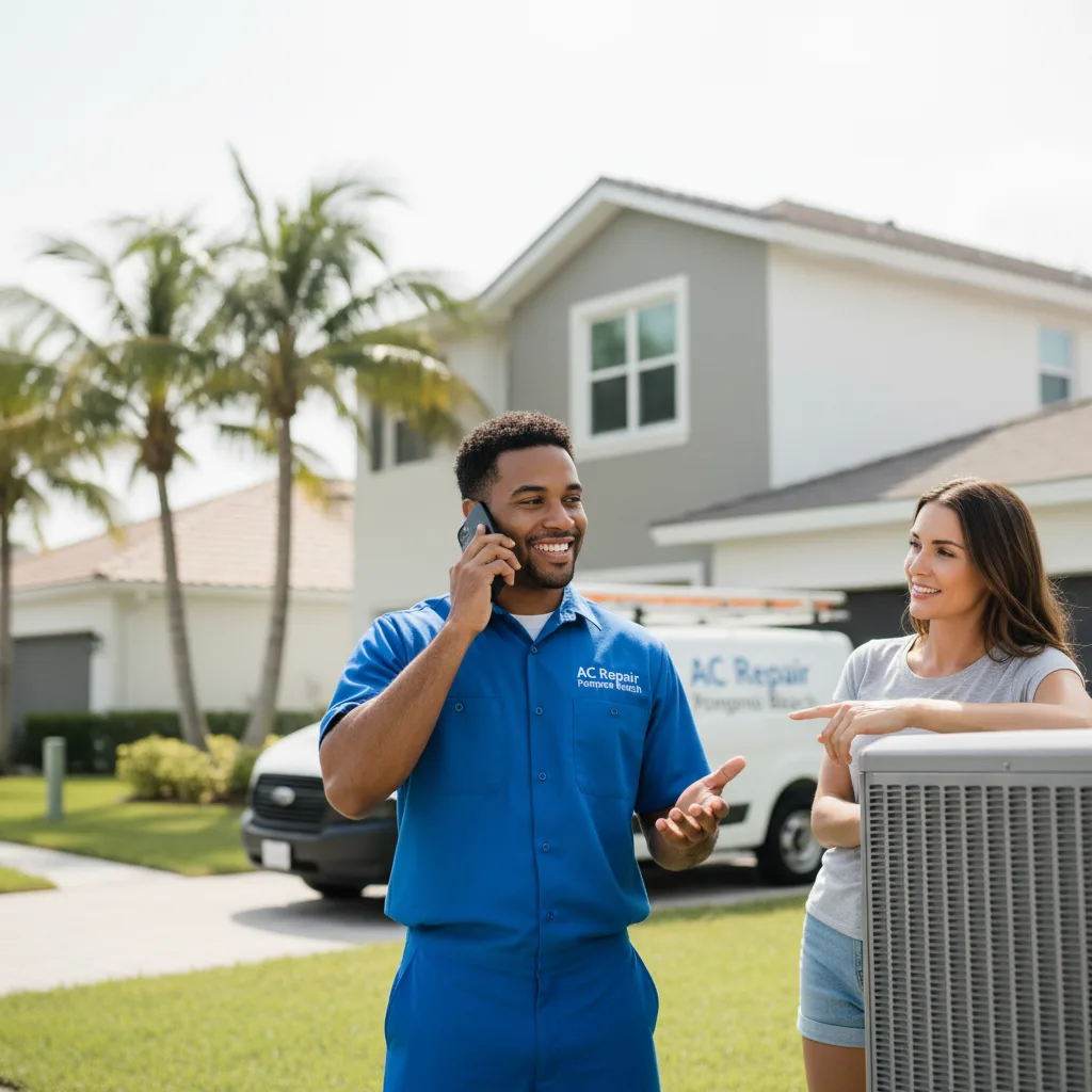 AC Repair Pompano Beach customer support in Mechanicsville